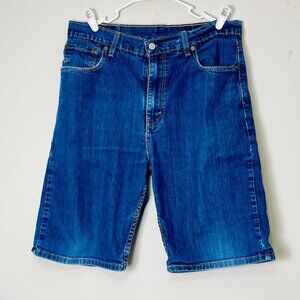 Levi's 569 Denim Shorts Men's 34 Blue‎ Relaxed Fit Outdoorsy Dad Hiking Barn